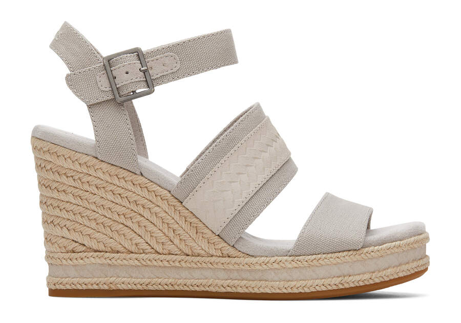 Madelyn Wedge Sandal Side View Opens in a modal