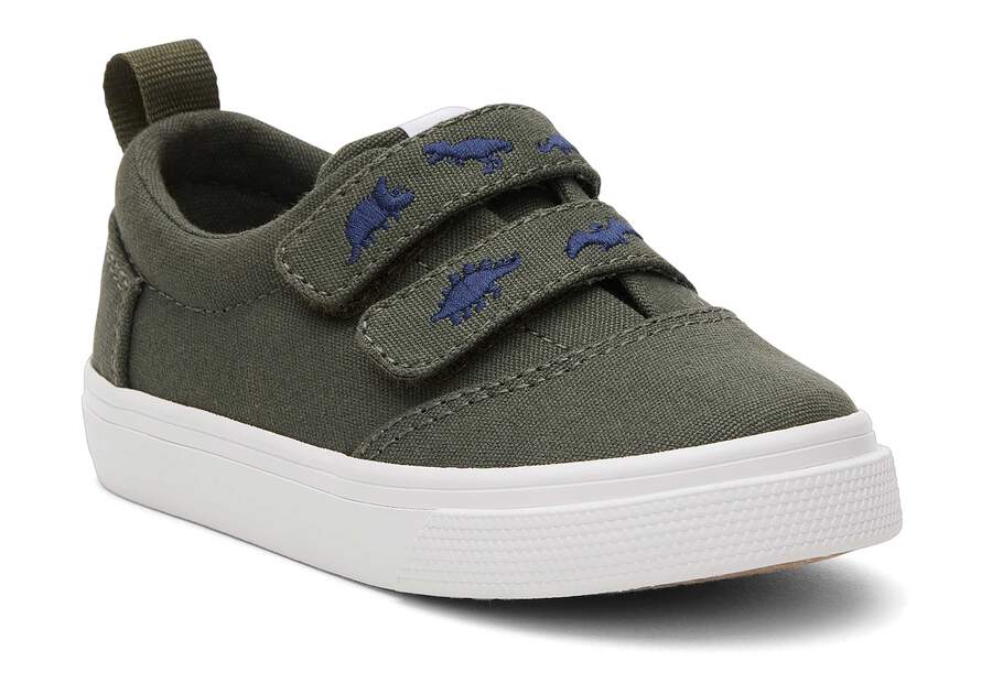 Tiny Fenix Sage Dinos Double Strap Toddler Sneaker  Opens in a modal
