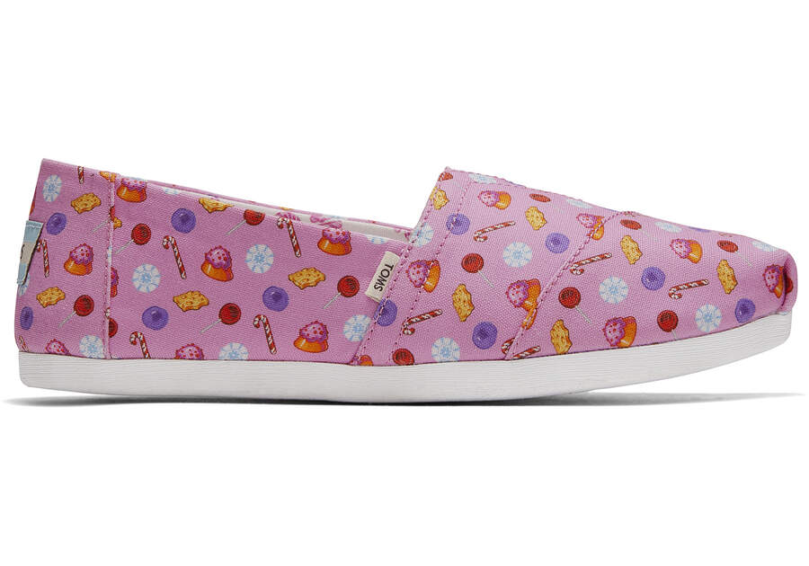 TOMS X Candy Land Sweets CloudBound™ Alpargata Side View Opens in a modal