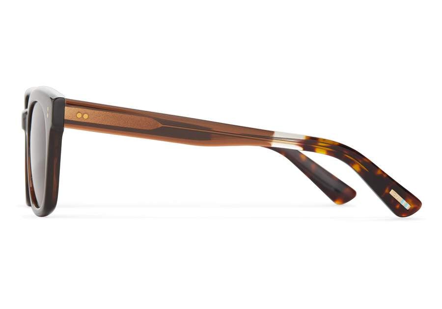 Rome Cacao Crystal Handcrafted Sunglasses  Opens in a modal