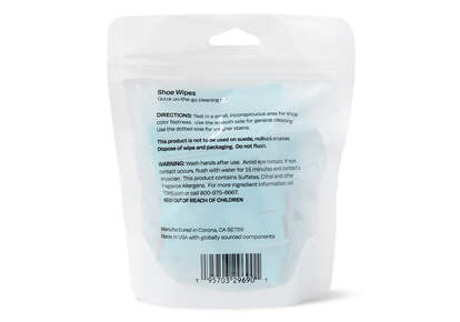 TOMS Shoe Cleaning Wipes 8 Pack