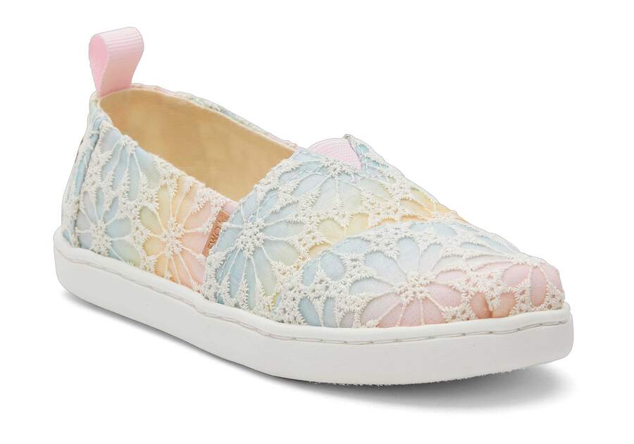 Youth Alpargata Ombre Floral Lace Kids Shoe  Opens in a modal