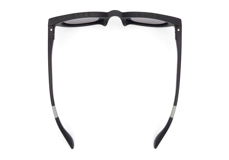 Rhodes Black Traveler Sunglasses Top View Opens in a modal