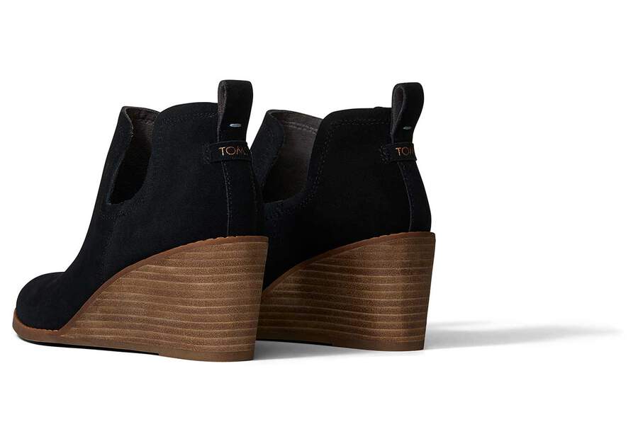 Kallie Wedge Bootie Back View Opens in a modal