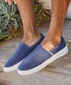Men's Alpargatas. The perfect slip-on for coffee runs, poker nights or quiet moments between.