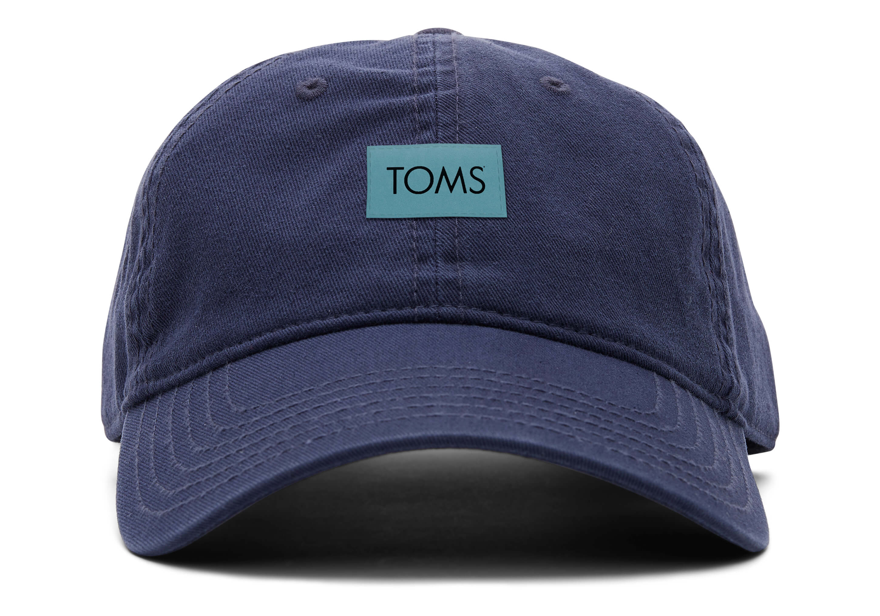 Image of TOMS Blue Logo Dad Hat