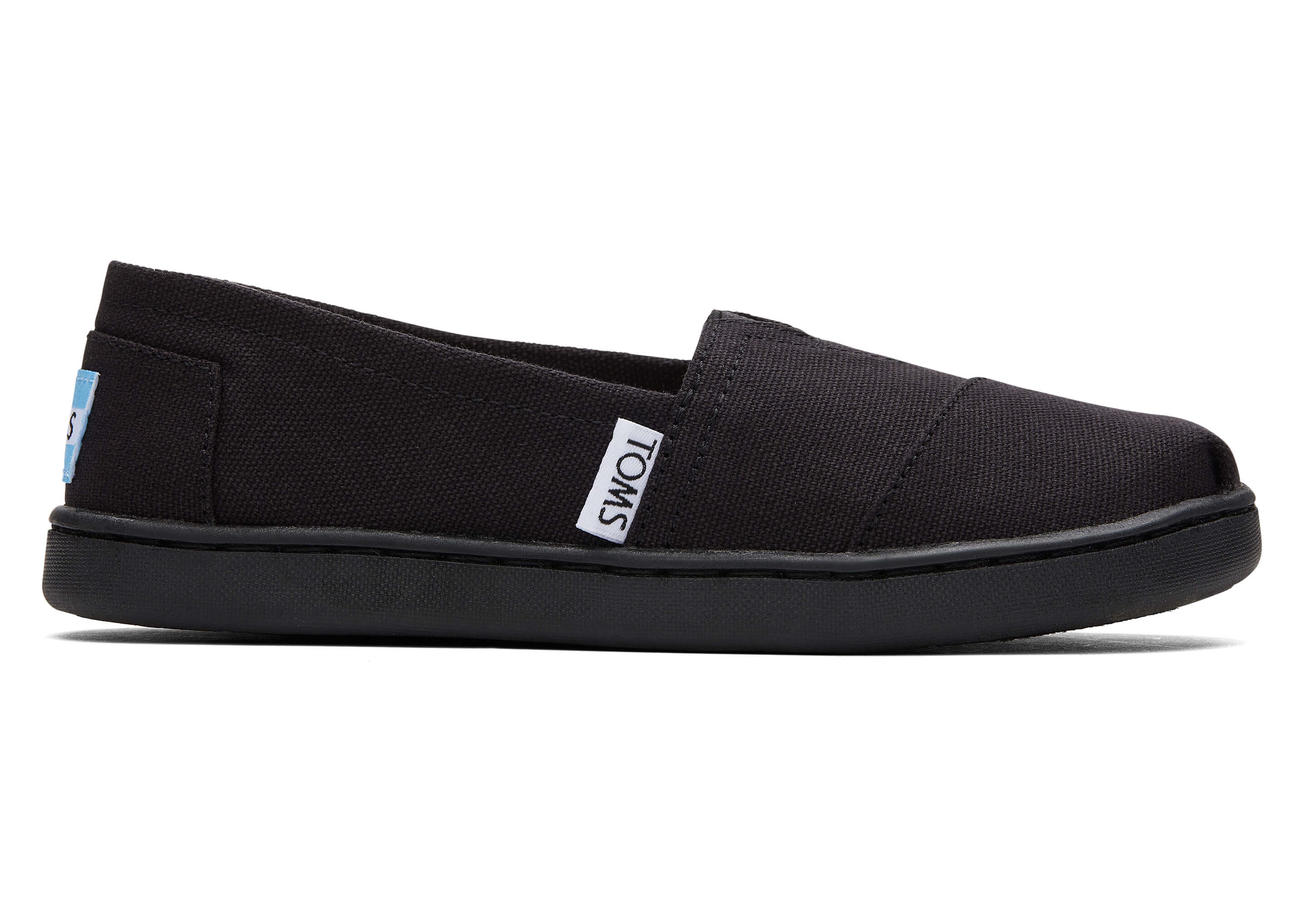 Details about   Toms Youth Classics Black Canvas Slip on Shoes Size Youth 1 New No Tags 