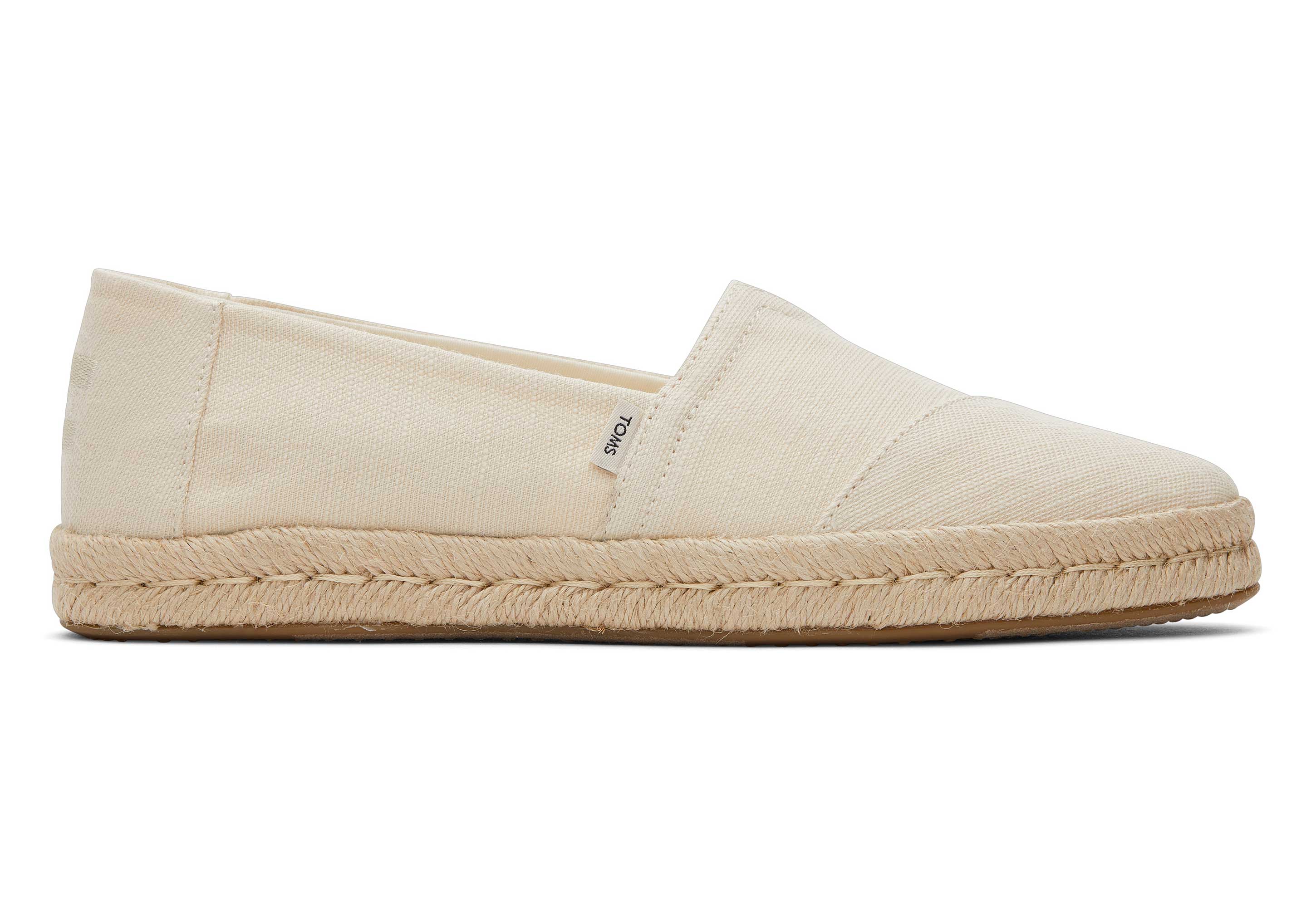 Womens Alpargata Rope 2.0 Natural Recycled Cotton Espadrille | TOMS