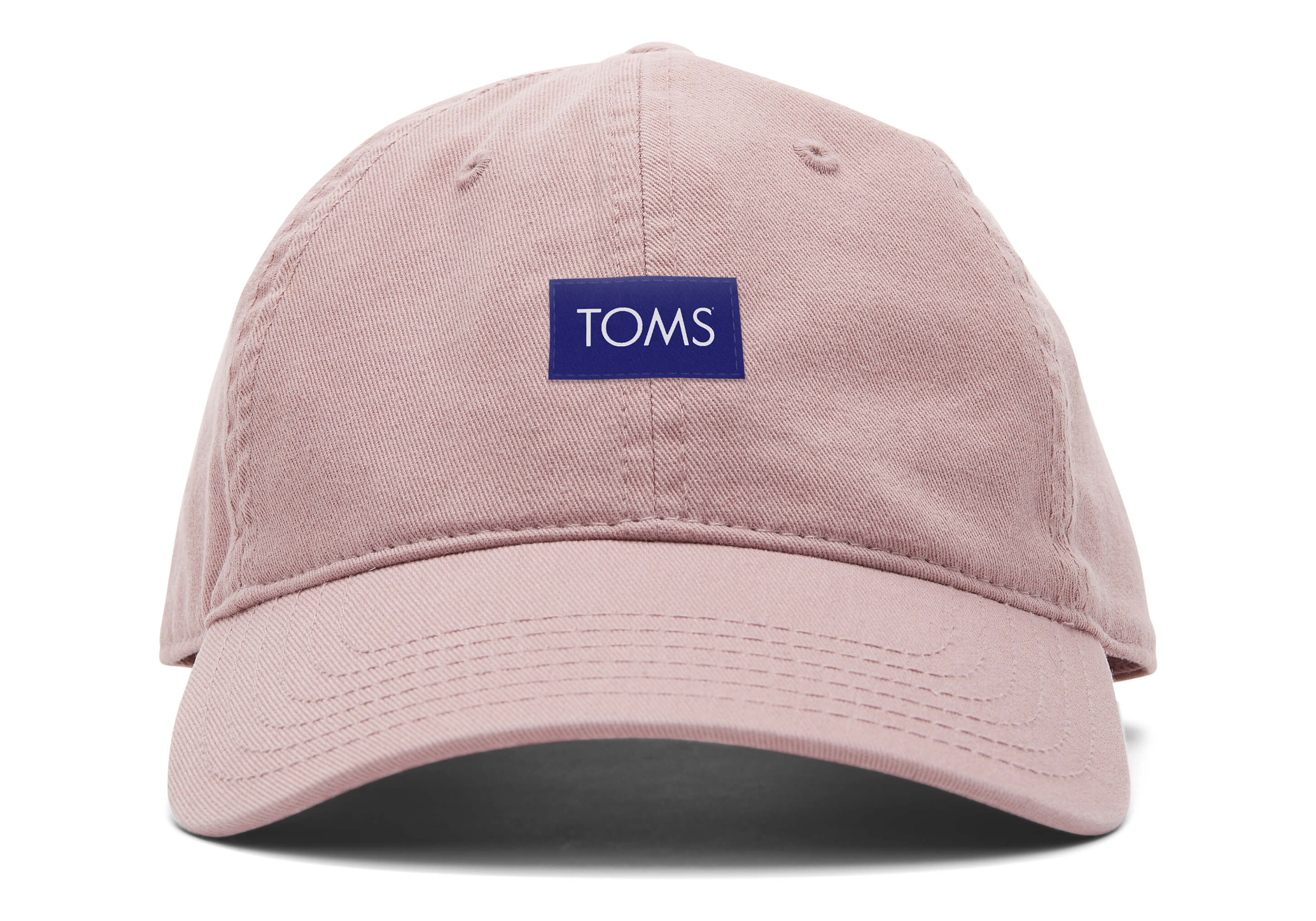 Image of TOMS Pink Logo Dad Hat