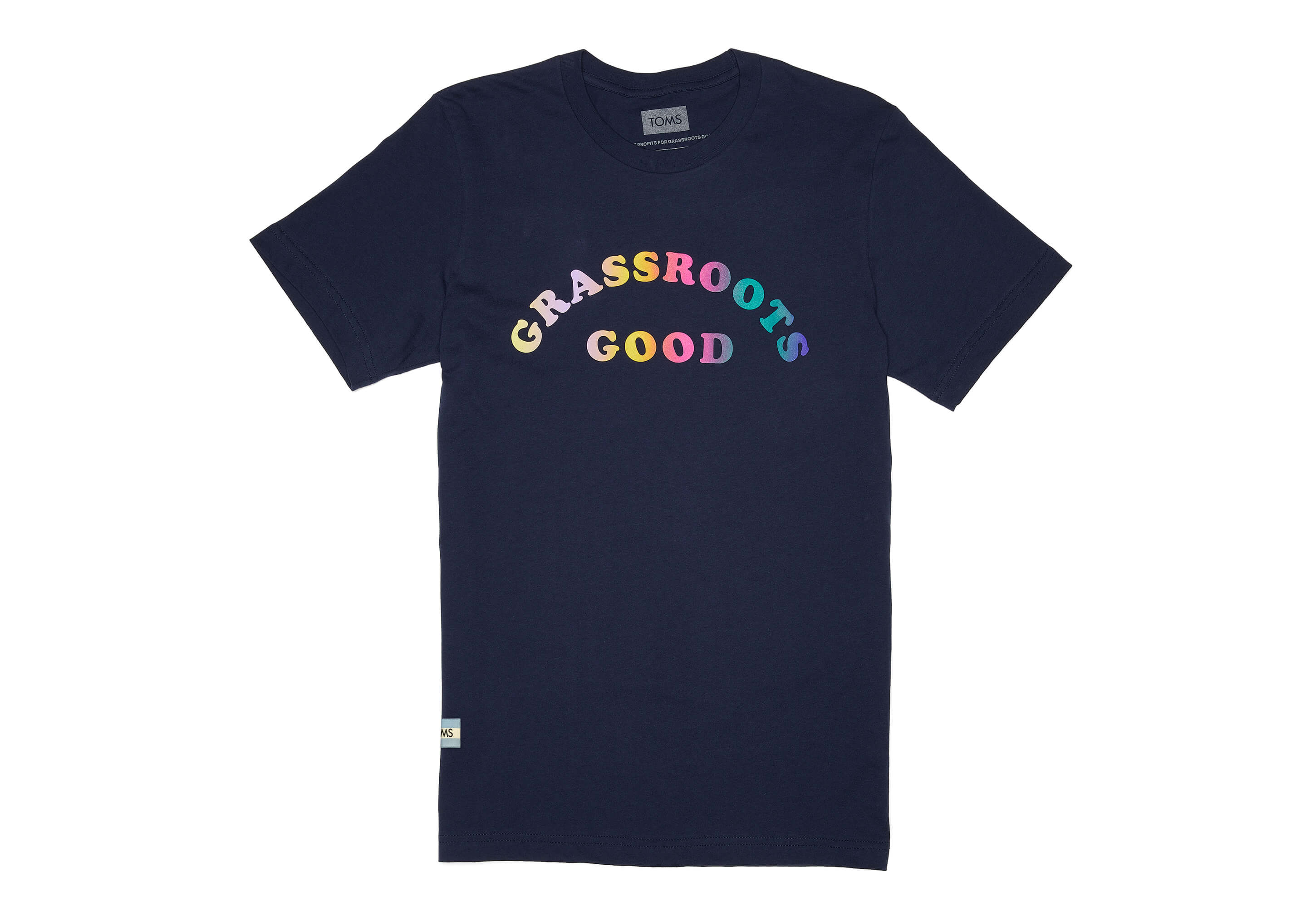 Image of TOMS Blue Grassroots Good Tee
