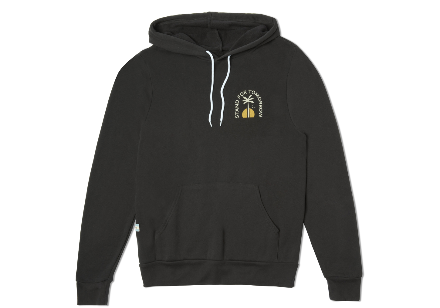 Image of TOMS Black Venice Arches Pullover Hoodie