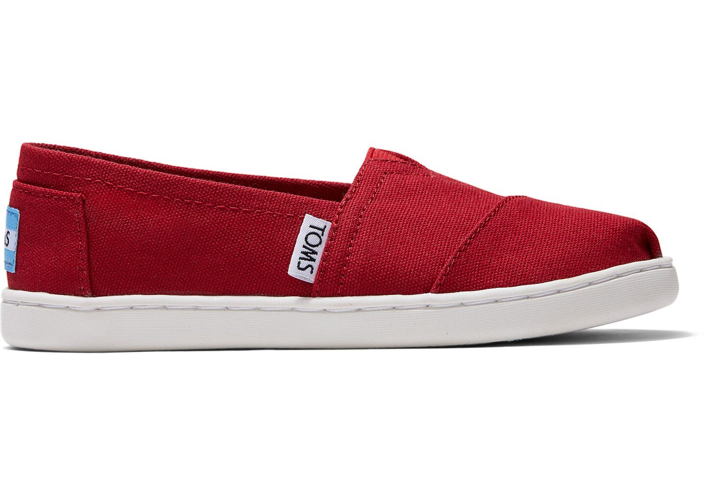 Red Canvas TOMS Youth Classics 2.0 | TOMS
