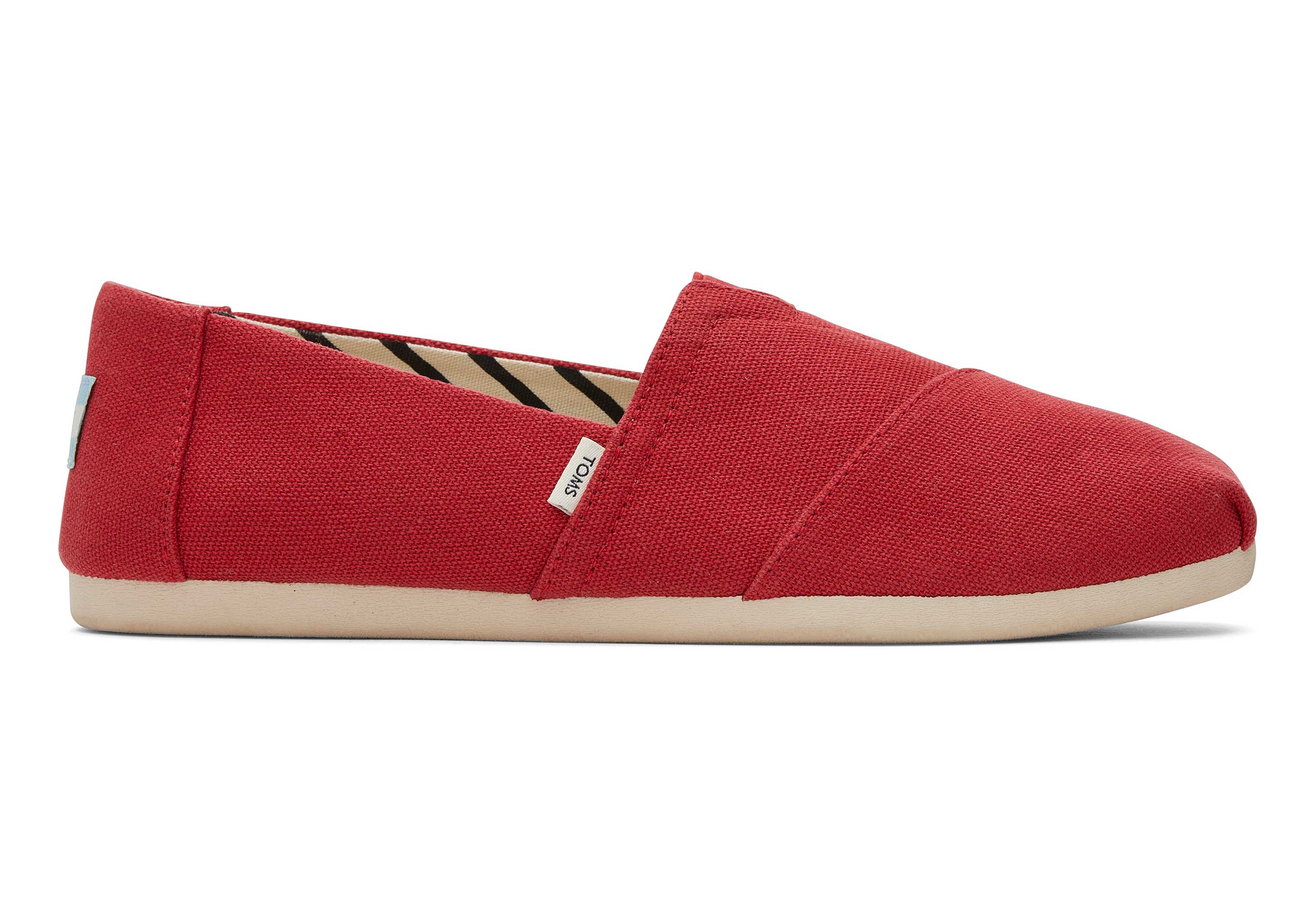 Women's Alpargata Red Recycled Cotton Espadrille | TOMS