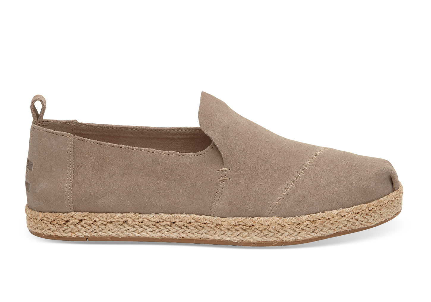 Desert Taupe Suede Womens Deconstructed 