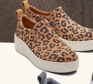 Leopard Tristan Slip On Sneakers